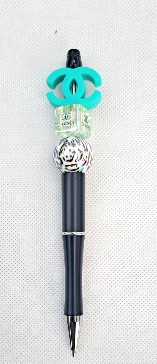 Handmade CUTE Bad Word Beaded Pen With Extra Refill Black Ink