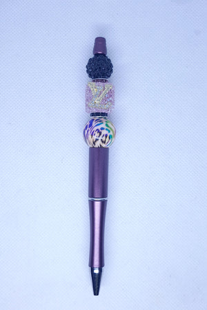 Posh Beaded Pen with ink refill