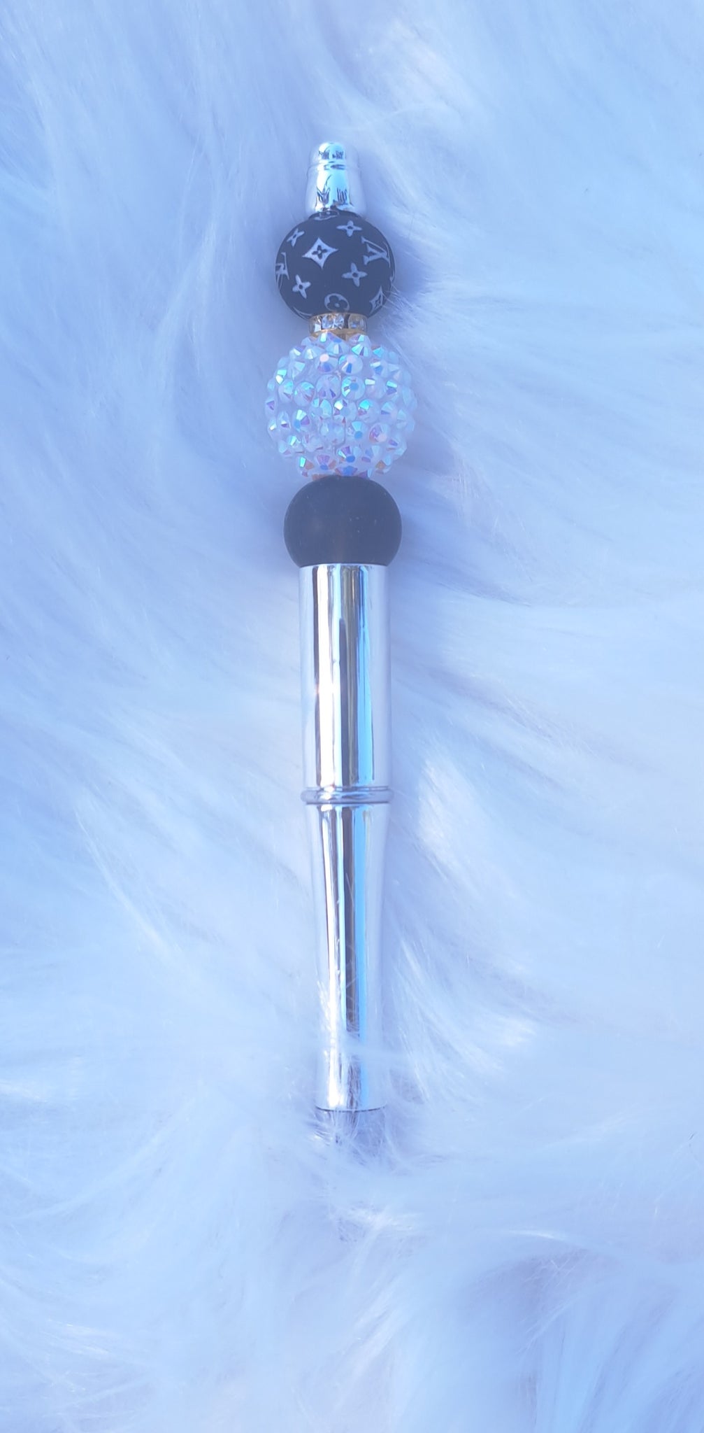 Posh Beaded Pen with ink refill